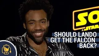 Donald Glover | Should Lando Get the Millennium Falcon Back in Star Wars: Episode 9?
