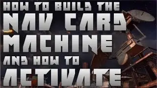 Black Ops 2 Zombies Die Rise : How To Make The Nav Card Machine, Nav Card Location And How To Use It