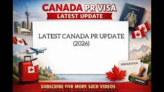 🇨🇦 CANADA PR VISA LATEST UPDATE 2026!Big changes & new updates in Express Entry + Canada PR 