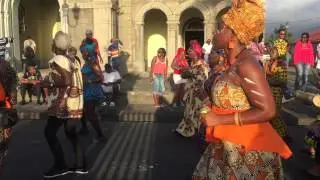 Carnival Parade in Le Morne-Rouge, Martinique, Caribbean