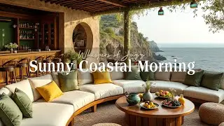 Sunny Coastal Morning | Slow Swing Jazz for Summer June Vibes
