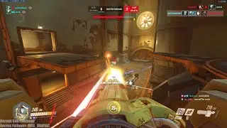 Bastionmain INSANE BASTION OASIS OVERWATCH GAMEPLAY SEASON 34 TOP 500