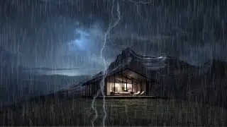 Highland Thunderstorm ASMR | Calming Mountain Sounds