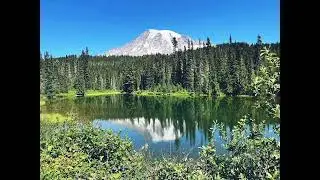 We picked the best day to visit Mount Rainier. It&rsquo;s been cloudy & a bit chilly in the Seattle area.