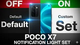 POCO X7 SECRET NOTIFICATION LIGHT TRICK! | Must Watch