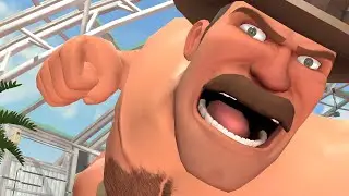 [SFM]TF2 STANDING HERE I REALISE I MUST DESTROY YETIS