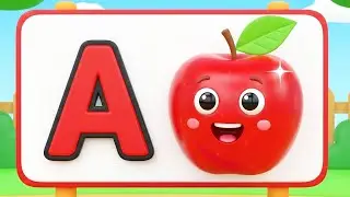 ABC Alphabet Songs with Sounds for Children | A For Apple