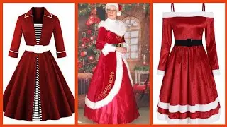 Top10! Fabulous Christmas Special velvet frocks designs for girls //Christmas dresses for girls 2020