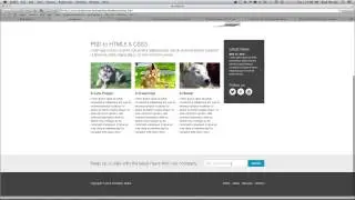 Lecture 11   Coding the Footer