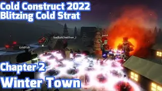 (2022) Winter Town (Chapter 2) with Blitzing Cold Strat | Tower Blitz | Roblox