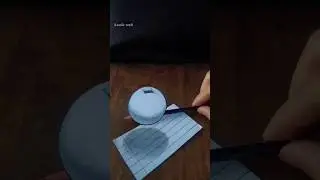 Floating Sphere illusion Drawing