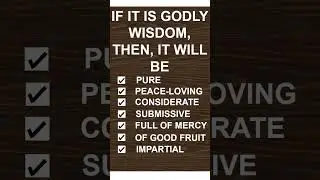 The Wisdom from Above