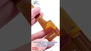 flex PCB circuit line #pcb #flexpcb #shorts