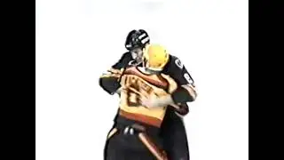 Gord Kluzak vs Dave Richter NHL Oct 21/87