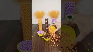 Satisfying Reverse Beads ASMR 💛📿💜 #157 #reverse #asmr #satisfying