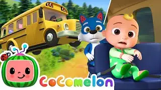 NEW Monkey Bus Song 🐵🚌 | Sing Along with JJ & Animal Friends! | CoComelon Nursery Rhymes
