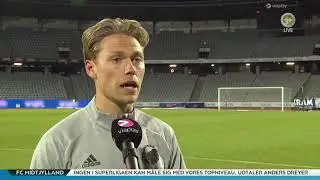 Viktor Fischers joke efter kamp mod AGF