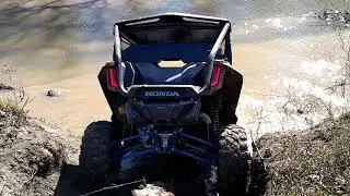Honda Talon X, first ride, mudding, hill climb, Off-road, creek crossing