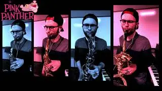 the Pink Panther - sax quartet - jam of the day!!