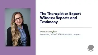 The Therapist as Expert Witness: Reports and Testimony