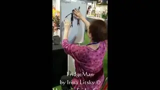 Dancer.  Magnetic Fridge Game 