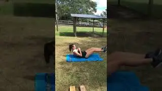 At home athletics workout circuit with Glynis Nunn and Tanielle Crase