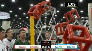 2015 VRC Sci Q82 - 400X 8229B vs 472A 3553B - 75 to 75 - VEX Worlds 2015 - Science Division