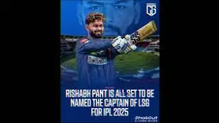 Rishabh Pant is  set to be LSG captain 🔵🔵