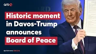 Davos Summit 2026: Trump introduces New Global Peace Platform