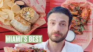 MUST EAT Breakfast Burrito + Wings in Miami! | Jeremy Jacobowitz