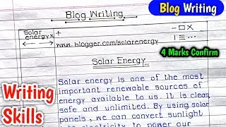 Class 12 Blog Writing | blog writing class 12 maharashtra board | Class 12 blog writing Format |