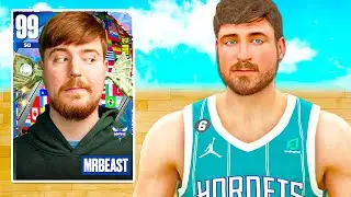 I Created MrBeast in NBA 2K23!