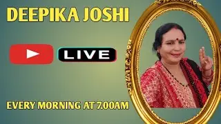 Deepika Joshi is live!#जय श्री कृष्णा #राधे राधे जी लाइव में स्वागत है सभी का राधे राधे जी