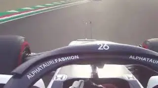 ONBOARD: Daniil Kvyat overtaking in IMOLA 2020 with rhythm