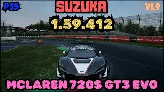 ACC PS5 | SUZUKA 1.59.412 | MCLAREN 720S GT3 EVO | V1.9