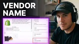 How to edit vendor names on Shopify (new 2026) | step-by-step