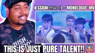 [SUB] FIRST TIME REACTING TO n.SSign(엔싸인) 'Monologue' MV