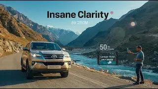 Himalayan Highway Adventure 🏔️ | Crystal Clear Rivers & iPhone 8x Zoom Test (Toyota Fortuner)