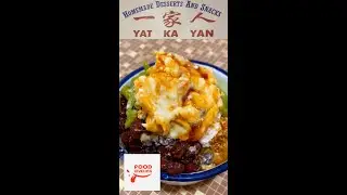 Durian Chendol Ice shave & red bean Singapore dessert  @Yatkayan Dessert 一家人 Food Leveling #shorts