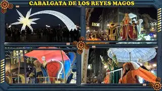 Cabalgata de los Reyes Magos en Gijón, 5 enero 2023.🎄