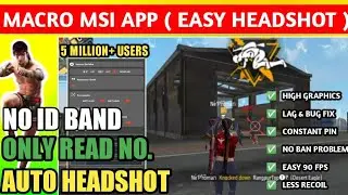 How To Use Macro Msi Auto Headshot | Free Fire Easy Headshots For Pc Emulator Mobile
