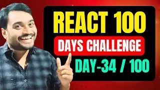 Day-34/100 Bar Code Generator React || React NextJS Tutorial for Beginners in Hindi