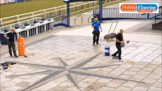 Pebble Flooring Yorkshire : Beverley Races Installation Time Lapse