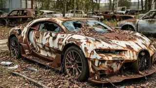 ASMR Car Restoration! Full Restoration of a Bugatti Vision Gran Turismo from Total Disrepair to New