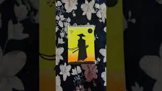 # easy samurai drawing for beginners # short #art #anime