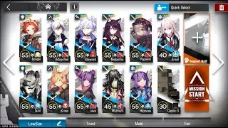 [Arknights] OF-EX-2 Challenge Mode Low Rarity Clear