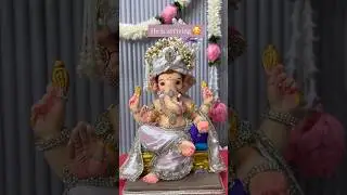 Ganpati Idol/Murti Decoration Making for Ganesh Chaturthi 2025  #ganpati  #ganeshchaturthi
