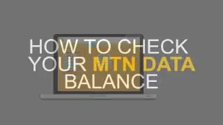 How to check your data balance on your MIFI
