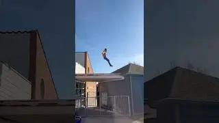 Roof gap to side #parkour #epic #funny #fun #storror #motivation #motivational #workout