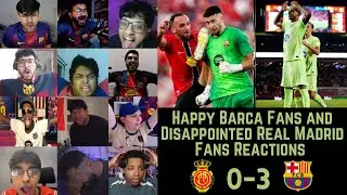 Happy Barca Fans and Disappointed Madrid Fans Reactions to MALLORCA 0-3 BARCELONA | La Liga 2025-26 